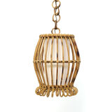 Rattan suspension from the 60s.