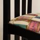 High Ingram chair by Charles R. Mackintosh for Alivar with Fornasetti fabric