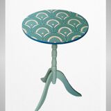 Old pedestal table restyled