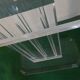 Sculptural base for acrylic glass table, Italy, 2000s