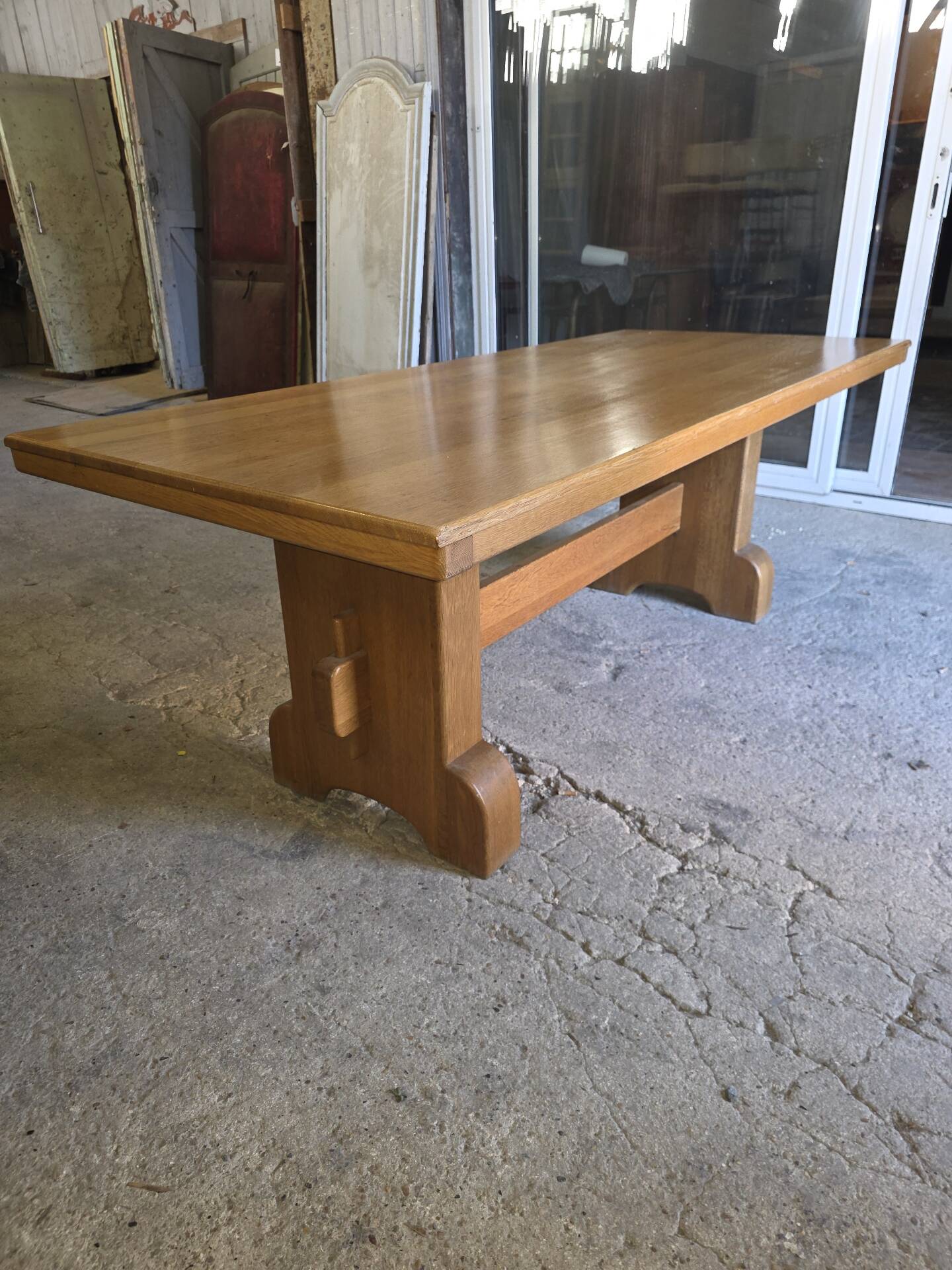 Monastery table in oak