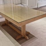 Bleached oak table