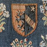 Belgian thousand-flower tapestry representing sheep shearing.