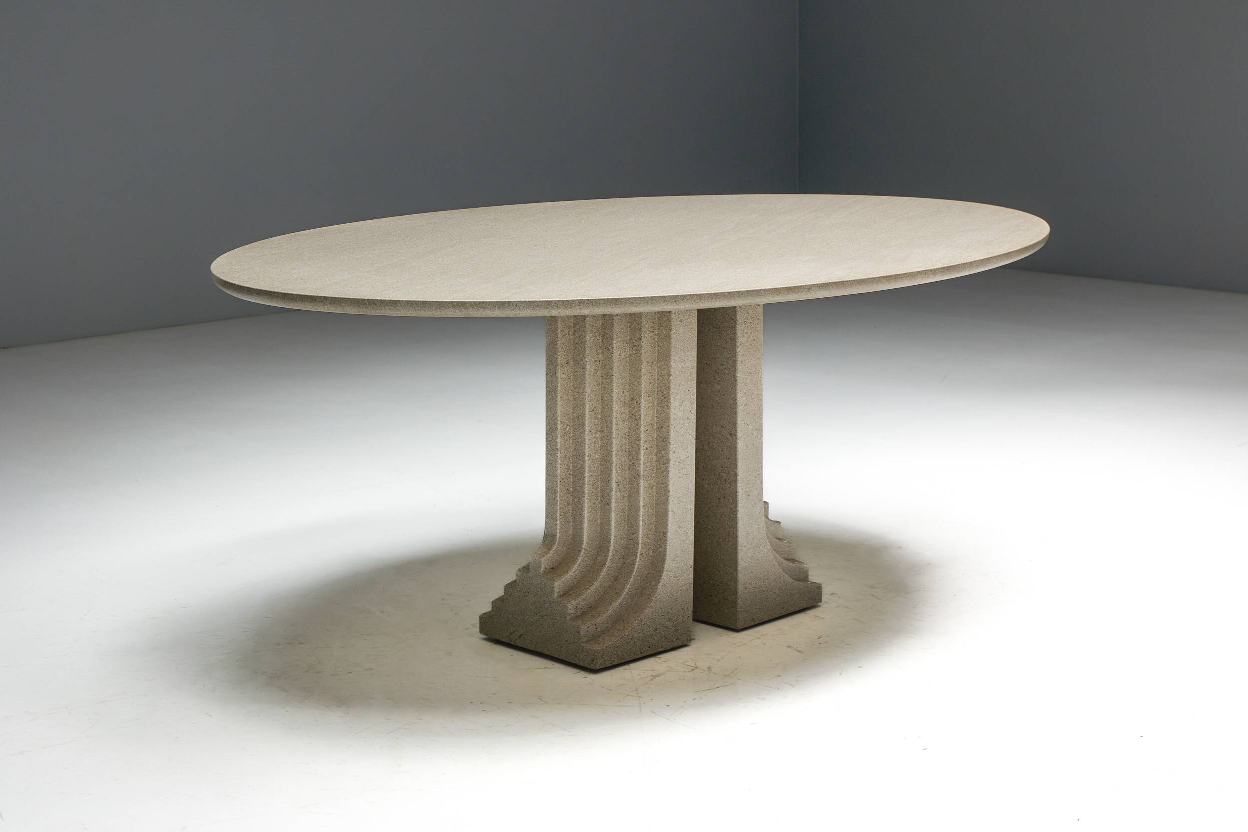 Samo dining table by Carlo Scarpa for Simon Gavina, Italy, 1971