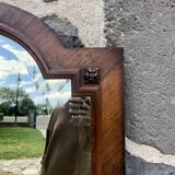 Beveled mirror cabinet mirror