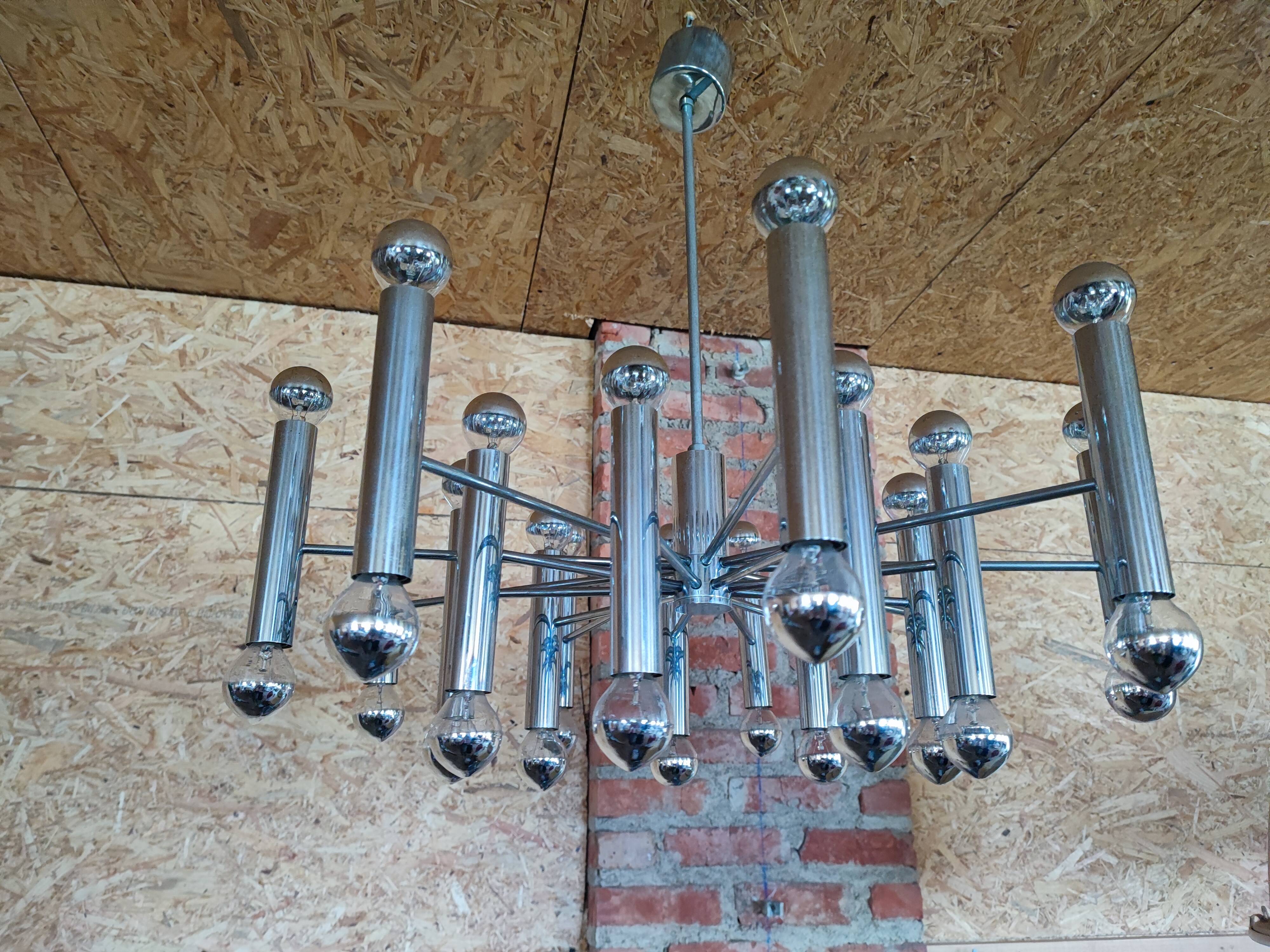 Large Sciolari candlestick from the 70s