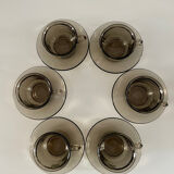 6 arcoroc cups