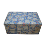 Sewing box jewelry storage fabric to motis