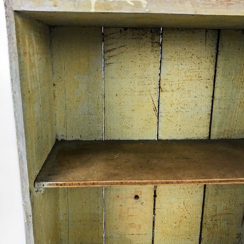 Old medicine cabinet with mirror