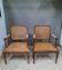 Pair of cane armchairs from the Louis XVI style
