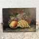 nature morte aux raisins et pêche