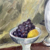 Large flowery painting