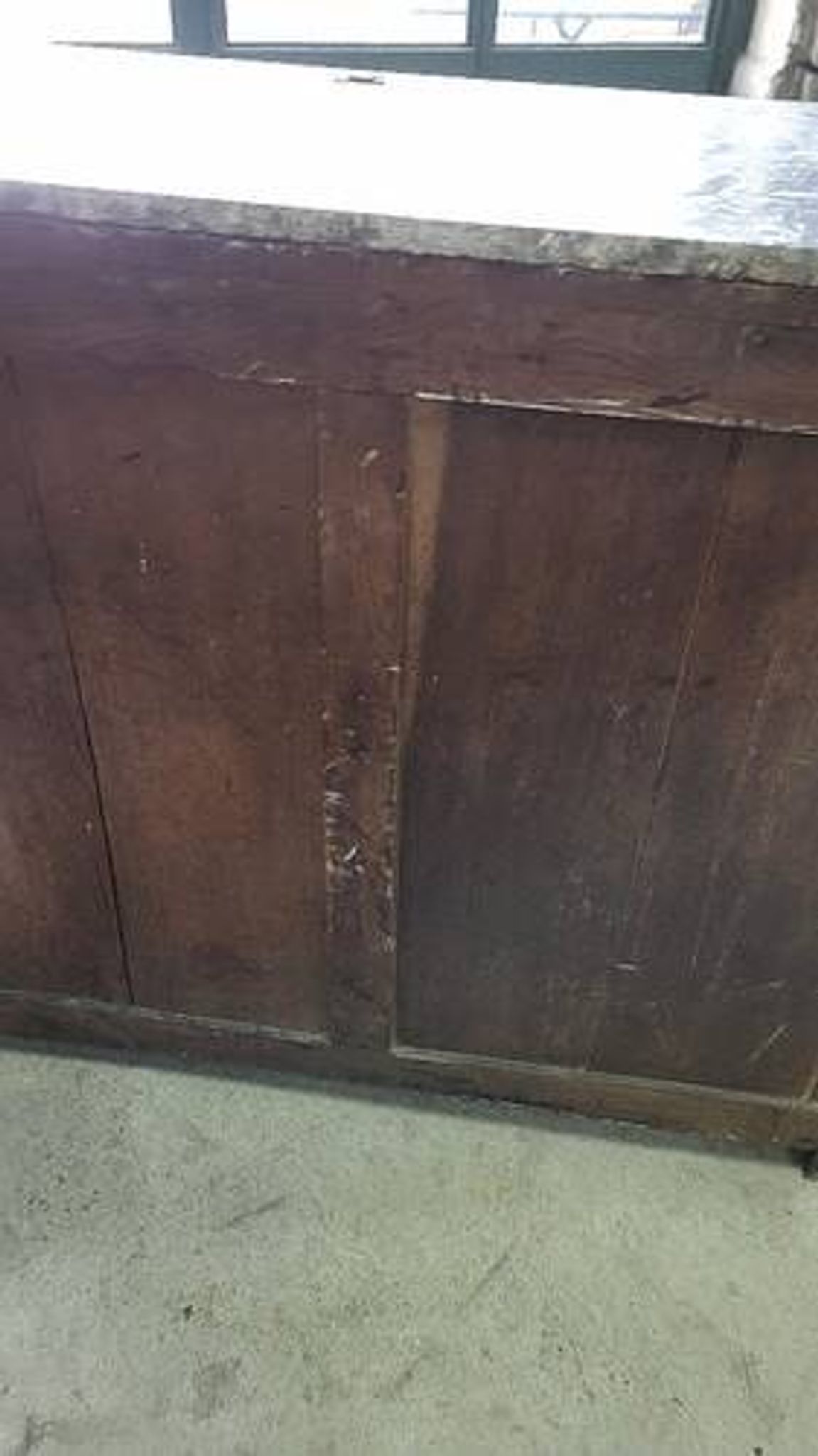 LOUIS XVI COMMODE IN MAHOGANY WITH 3 DRAWERS FROM THE 19TH CENTURY