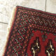 Tapis style persan 85x66 rouge
