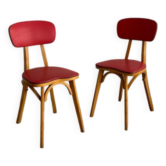 Paire de chaises bistrot