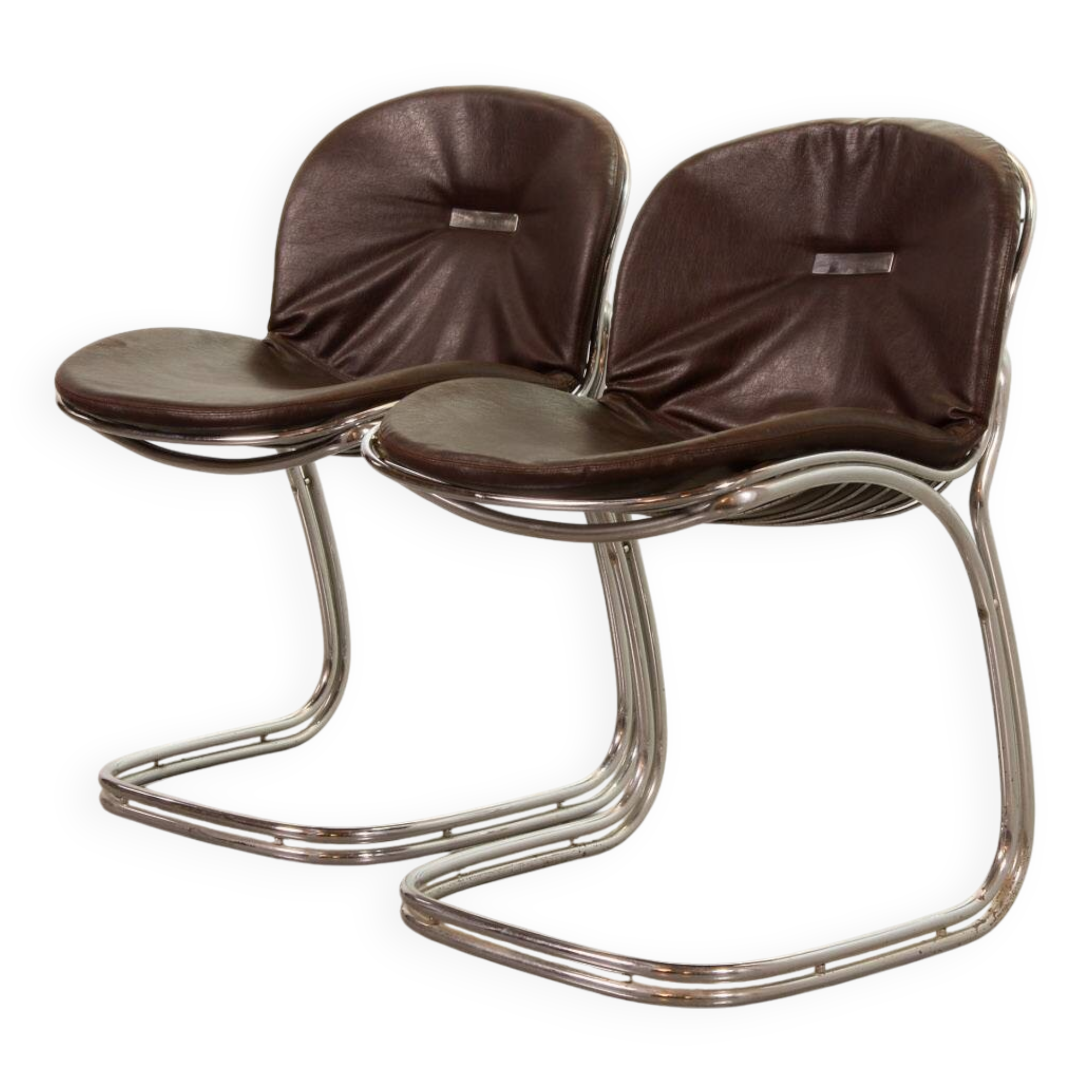 Gastone Rinaldi Italian Design 'Sabrina' Dining Chairs for Rima Italy 1970s
