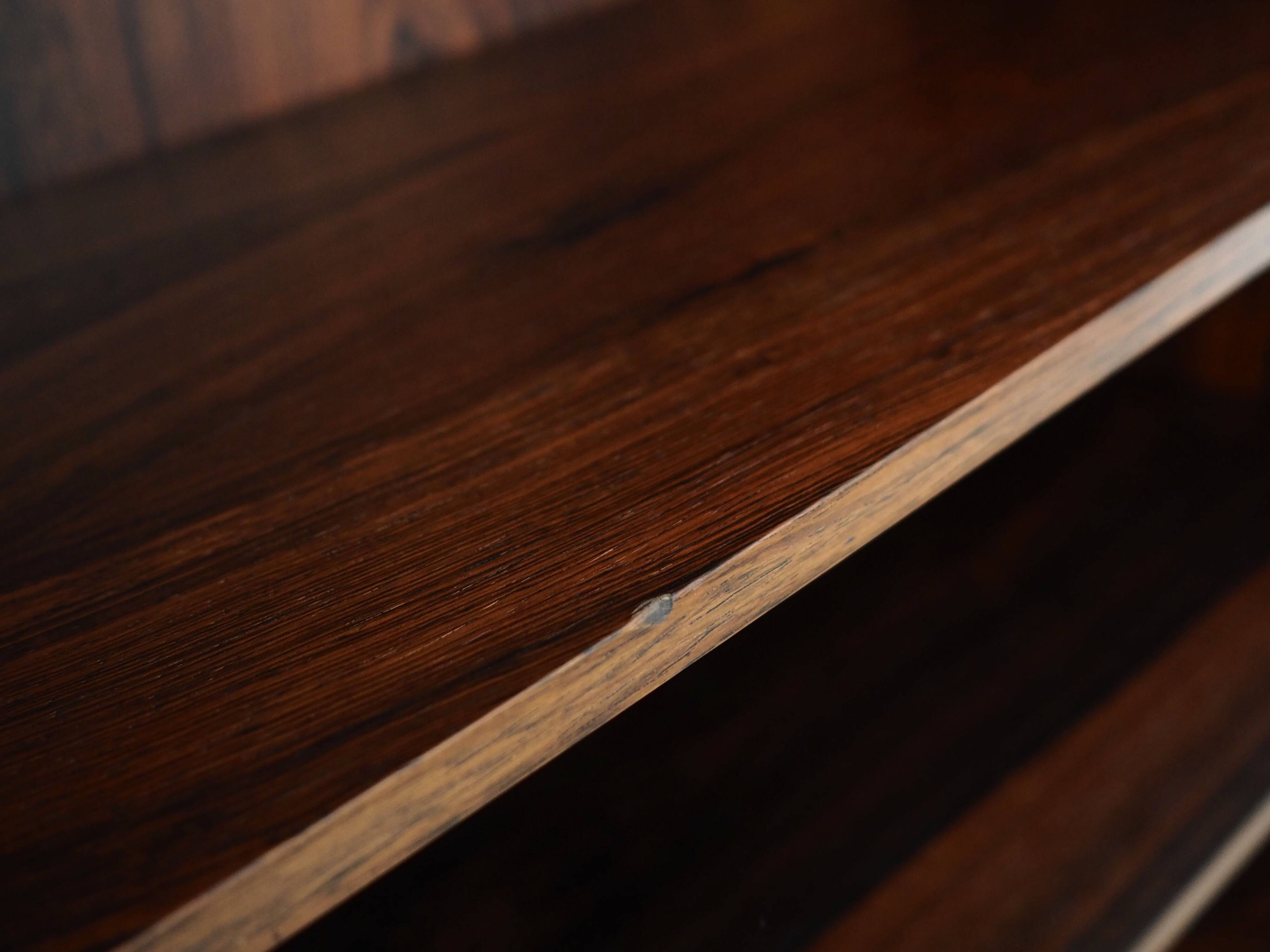 Rosewood bookcase, Danish design, 1970s, production: Denmark
