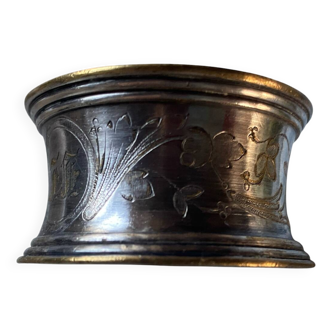 Christofle silver-plated napkin ring