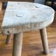 Tabouret tripode en bois