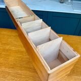 Large old wooden jug box