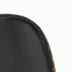 Set of 6 black leather dining chairs by Afra & Tobia Scarpa, 1970's