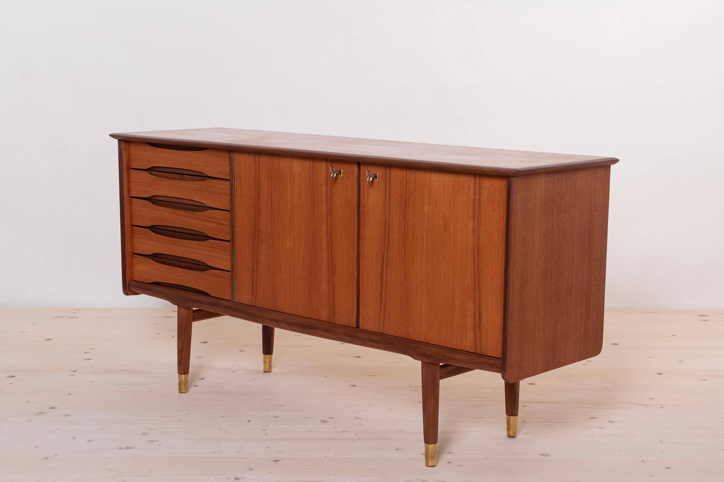 Teak Sideboard, Brødrene Sörheim Norway, 1960s