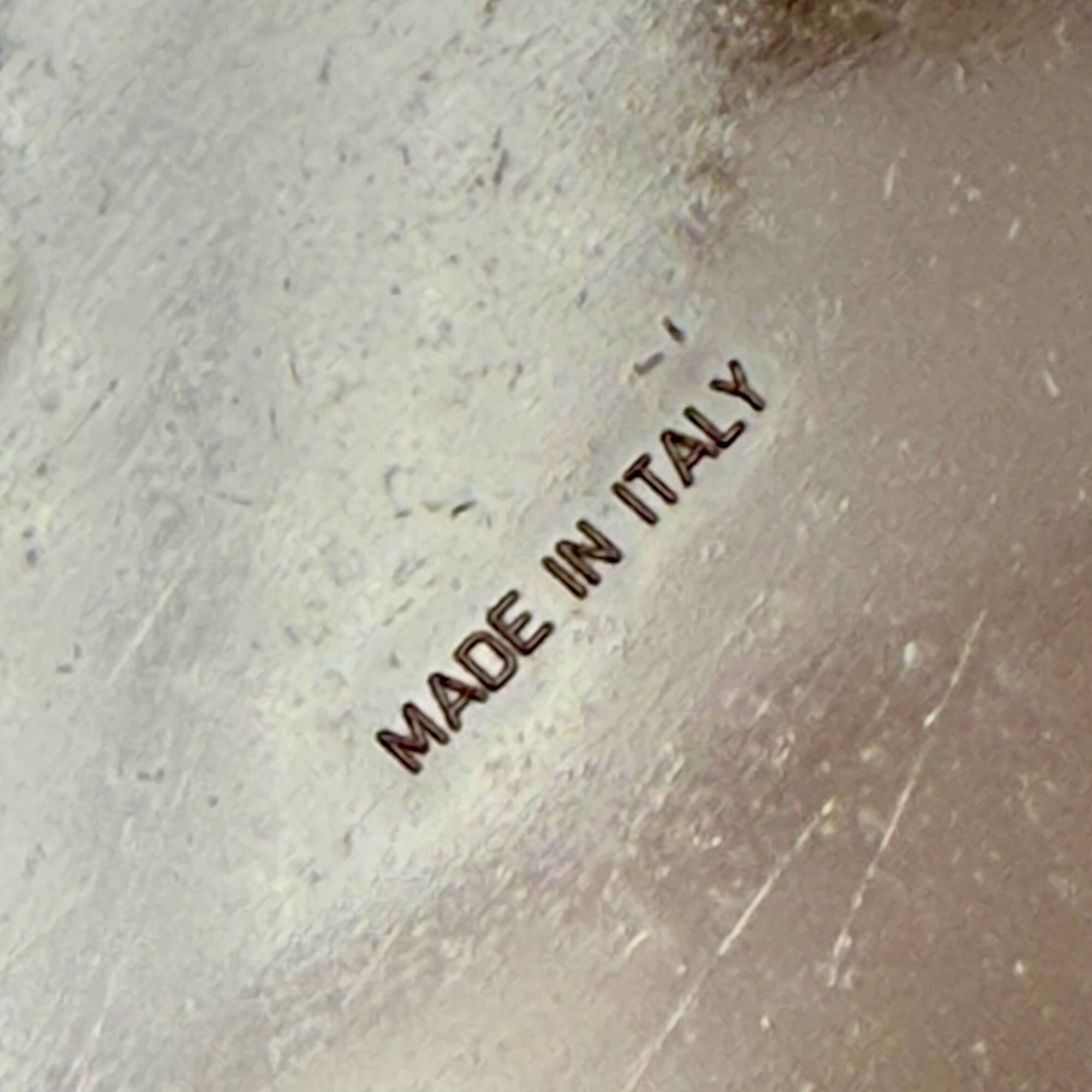 1970s Italian Space Age Table in Brown Plastic, Vintage Side or Coffee Tabl