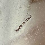 1970s Italian Space Age Table in Brown Plastic, Vintage Side or Coffee Tabl