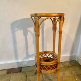 Rattan saddle