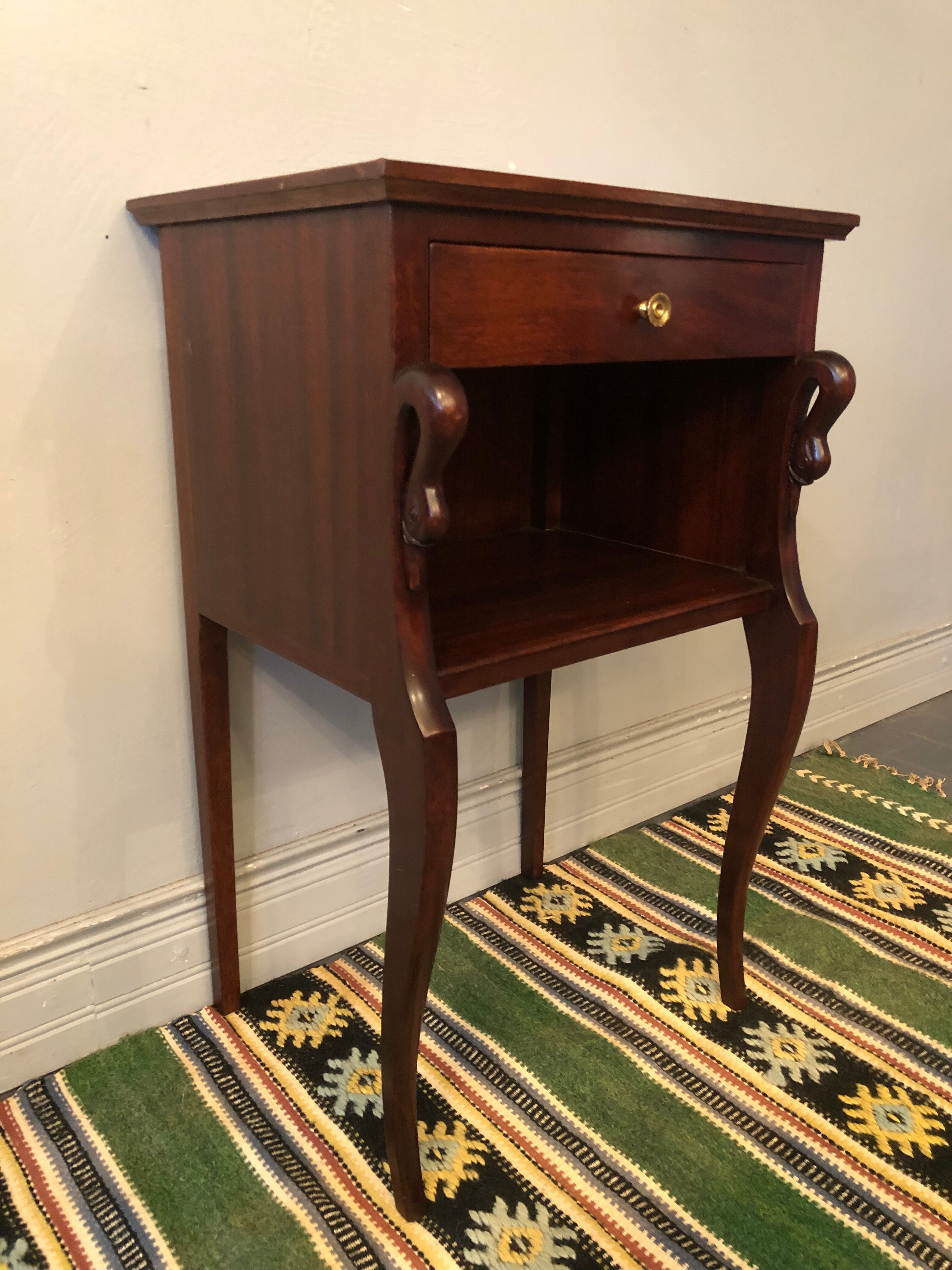 Old bedside table