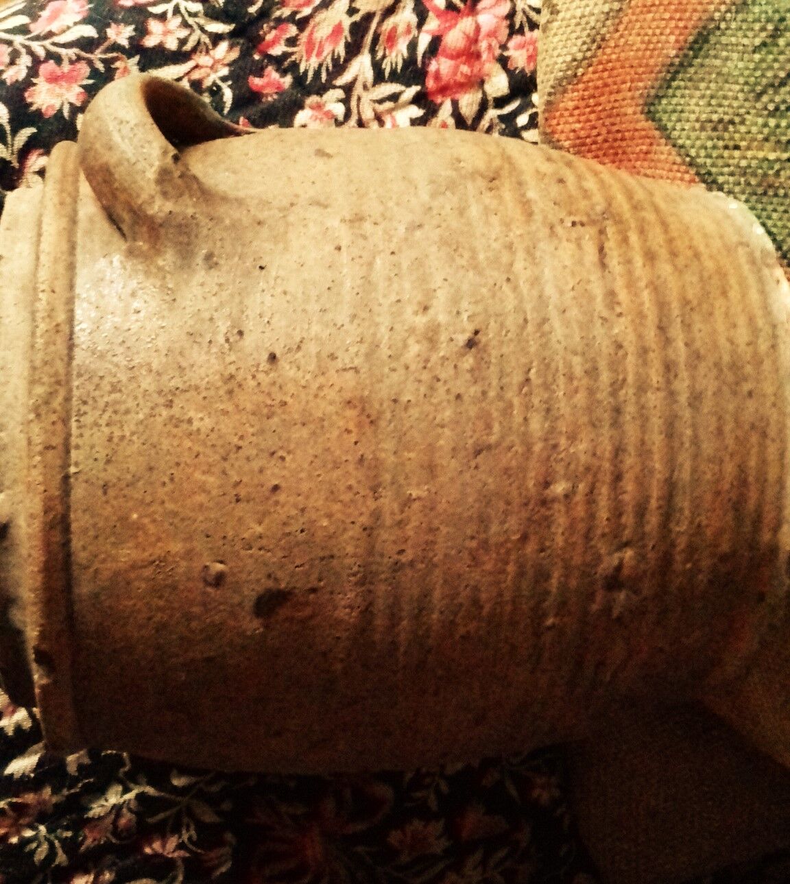Pot belly round 2 handles terracotta decoration kitchen storage plants