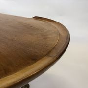 Vintage wooden coffee table, A.A. Patijn for Zijlstra Joure, 1950s
