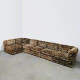 Vintage design modular sofa 'Geometric dessin'