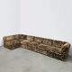 Vintage design modular sofa 'Geometric dessin'