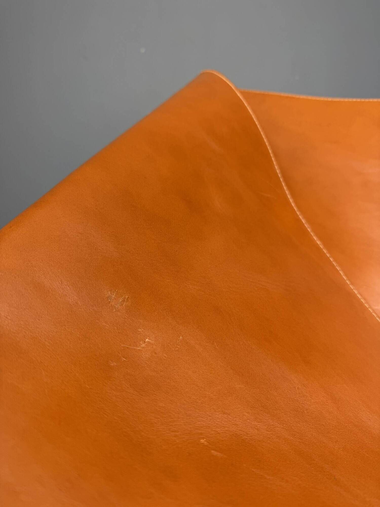 Pierre Paulin AP-14 cognac leather armchair for A. Polak, 1955