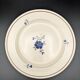 lot 6 flat plates Saint Amand model Prisca flowers