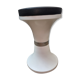 Stool tam tam top skaï black from 1970