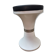 Stool tam tam top skaï black from 1970