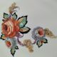 Porcelain dish with Japanese floral decoration – circa 1920