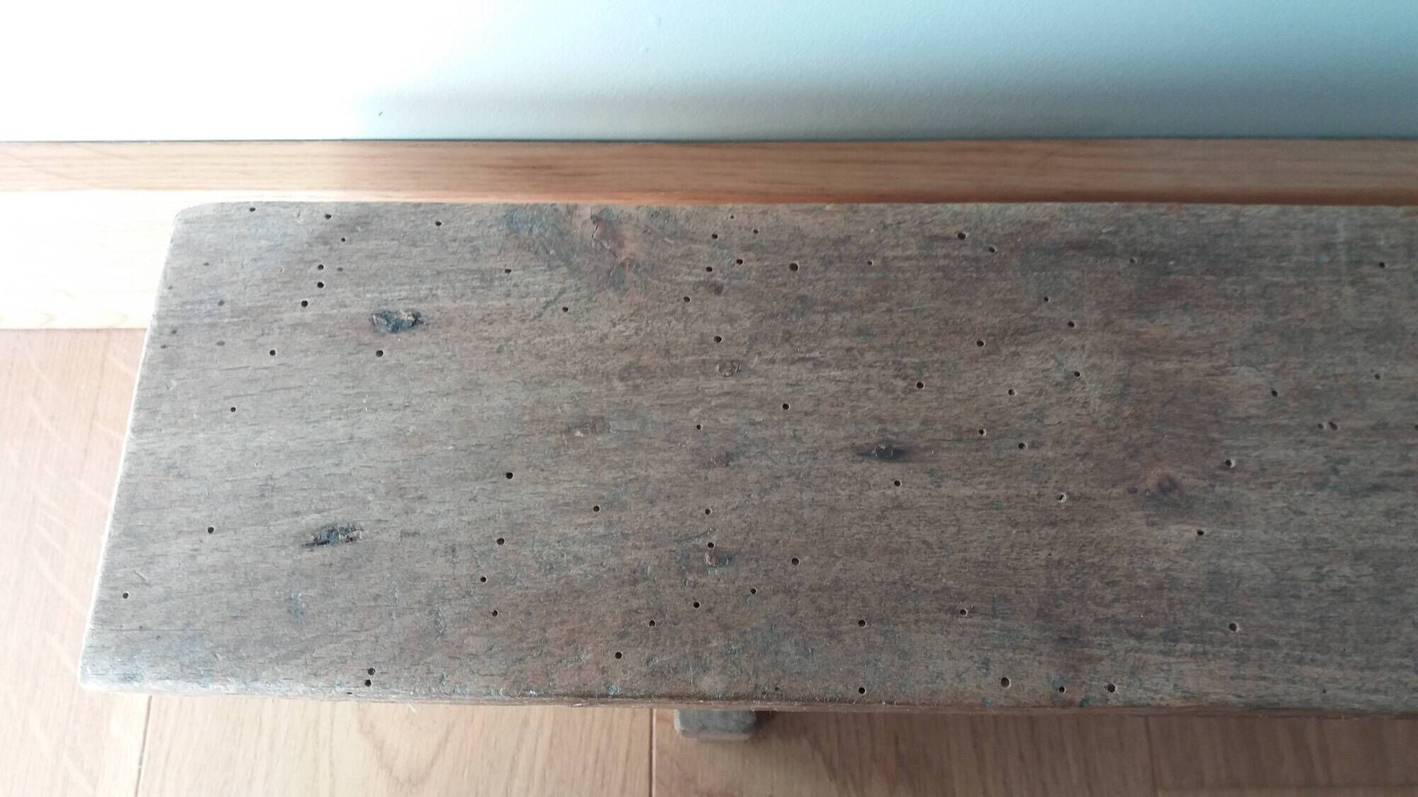 Footrest bench, church kneeler