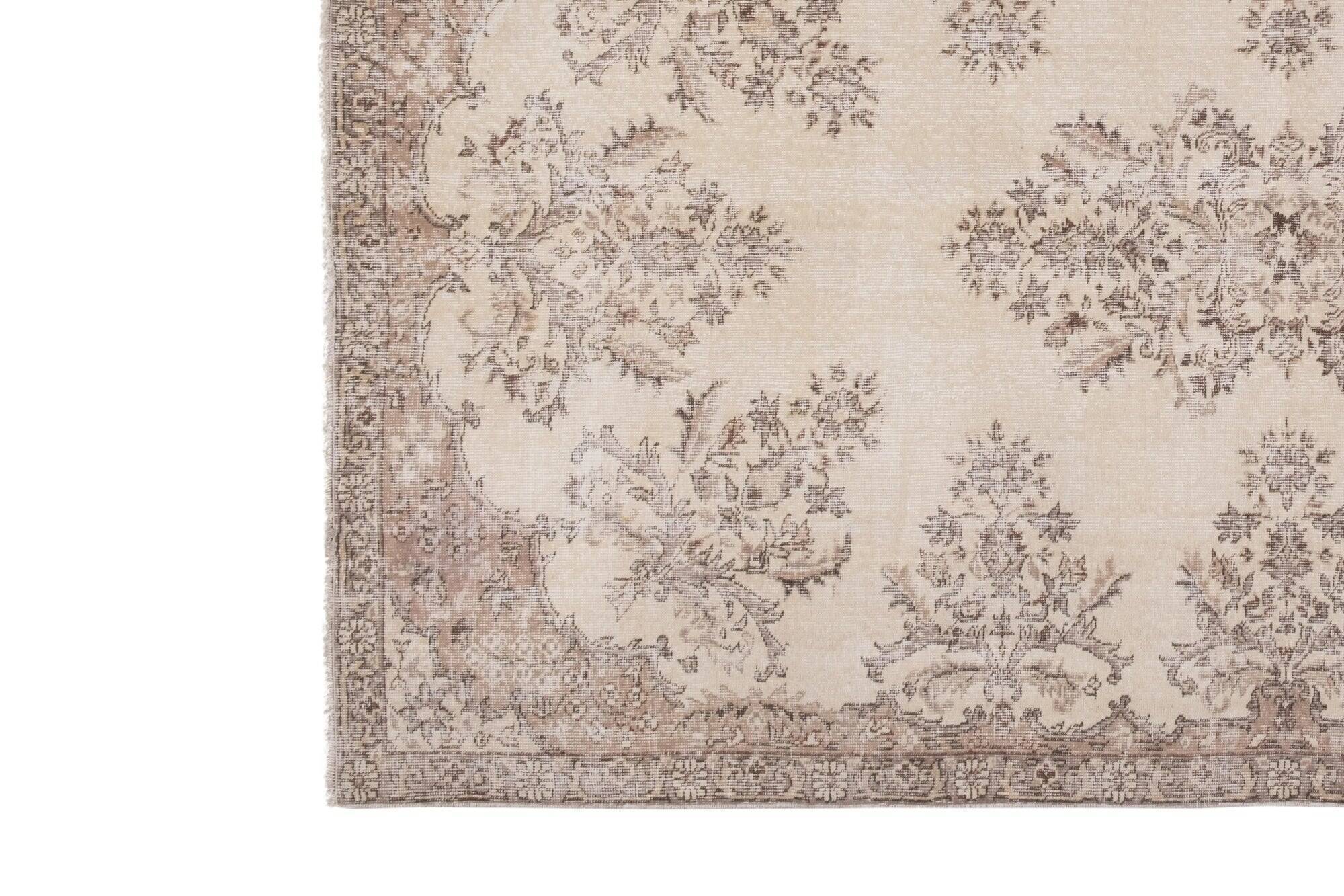 Vintage Turkish Oushak rug 174x286 cm