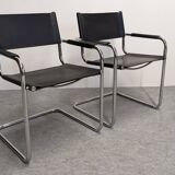 Pair of mg5 cantilever armchairs from the 60s/70s