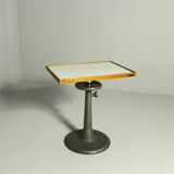 Cast Iron Telescope Laboratory Table, 1970s