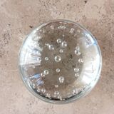 Bubble glass paperweight