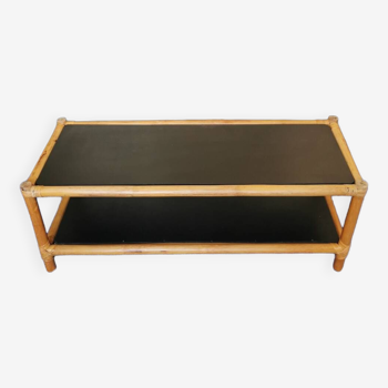 Bamboo coffee table from the 60s