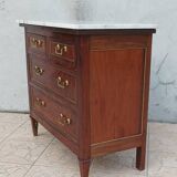 Louis XVI style mahogany chest of drawers