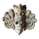 Ancient Balinese mask in carved wood – Protective Naga – Sculpture a