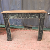 Old fireplace mantle