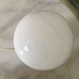 Lamp ball support wood