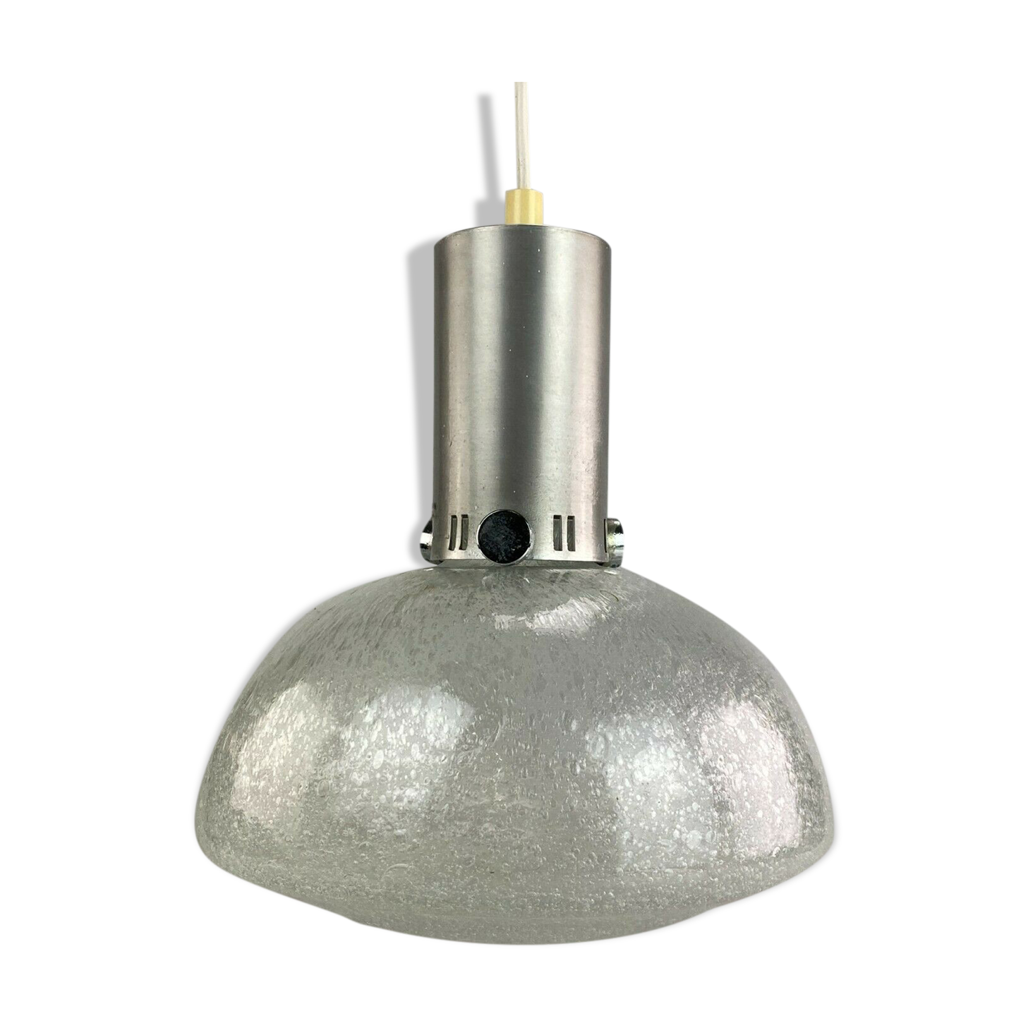 70s lamp lamp ball lamp hanging lamp glass ceiling lamp space age design